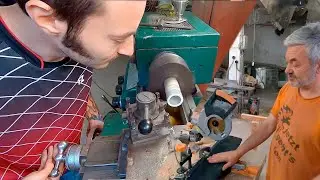 мастерим с Батей в НОВОЙ МАСТЕРСКОЙ