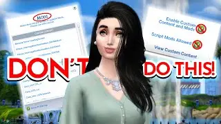 8 THINGS YOU SHOULDN'T DO AFTER SIMS 4 UPDATE JANUARY 2021! TS4 TUTORIAL | MODS DISABLED SIMS 4 2021