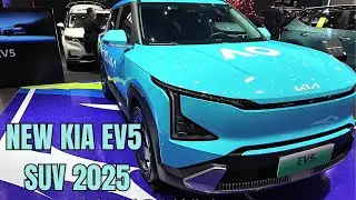 Is EV5 Better Than Byd Song Plus EV? | New Kia EV5 SUV 2025 | Exhibited at Zhengzhou Auto Show.