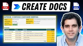 Create Dynamic PDFs with Tabular Data using Power Automate