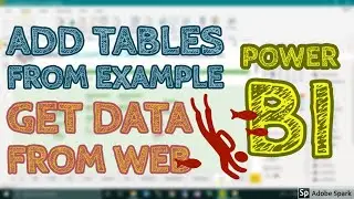 Add Tables From Example Get Data From Web In Power BI TAIK18 (2-5) Power BI