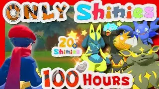 Spending 100 Hours Only Hunting Shiny Pokemon