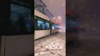 snowfall in Istanbul Turkey #tahirgulvlogs #tahirgul #snowfall #turkeysnow #snowfallinistanbul