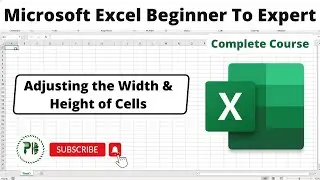 How do you adjust the width and height of cells in Excel? | Adjusting Cell Size in Excel 