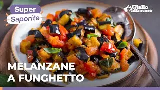 MELANZANE A FUNGHETTO: un contorno ESTIVO e SEMPLICE da PROVARE!🍆💜🤤