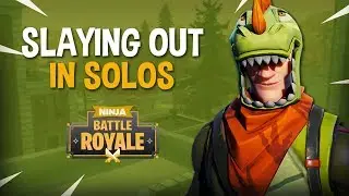 Slaying Out In Solos!! - Fortnite Battle Royale Gameplay - Ninja