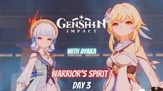 Unexpected Battle (Full Story Quest) Warrior’s Spirit Day 3 Event (JP Dub) | Genshin Impact