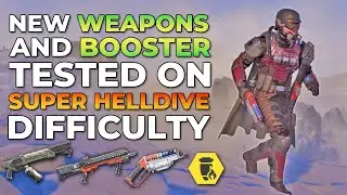 Helldivers 2 – I Tested Every New Weapon & Booster In The New Flame Warbond On Super Helldive