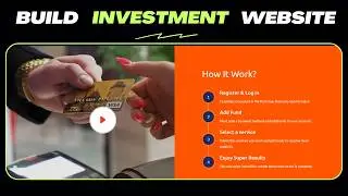 How to create an investment website - Complete Training