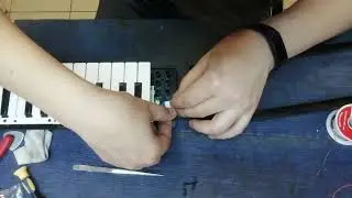 AKAI LPK25 восстановление гнезда.