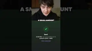 day 1 of trading on pump fun 🤫 #memecoins #solana #pumpfun