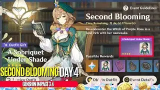 How To Play Second Blooming Day 4 Event Guide | Genshin Impact 3.4