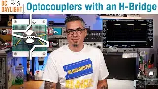 How to Control a DC Motor Using Optocouplers with an H-Bridge - DC to Daylight