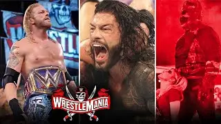WWE Wrestlemania 37 Night 2, 11th April 2021 - Edge Universal Champion, Off-Air, Highlights Results