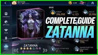 Injustice 2 Mobile | Complete Guide Zatanna | Character Guide