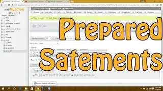 PHP MySQL : Prepared Statements