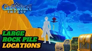 ALL LARGE ROCK PILE NEAR THE REALM OF FARAHKHERT! (GUIDE) | Genshin Impact
