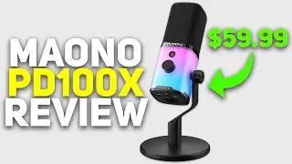 Budget USB/XLR Microphone | MAONO PD100X Review