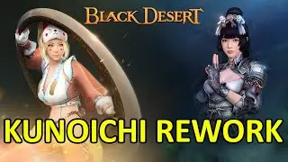 Kunoichi Rework Preview Gameplay [Black Desert Online]