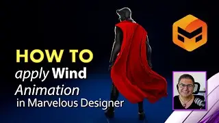 How To : Apply Wind Animation in Marvelous Designer