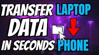 How To Wirelessly Transfer Files From Phone To Pc/Laptop/Mac | Easy And Fast | 2024