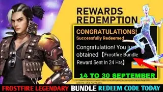 FREE FIRE REDEEM CODE TODAY 14 SEPTEMBER REDEEM CODE FREE FIRE | FF REDEEM CODE TODAY 14 SEPTEMBER