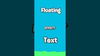 How To Make Floating Text in After Effects