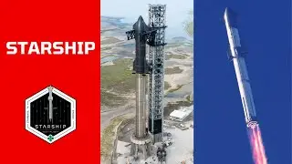 Starship Orbital Flight Test in 4K! The BIGGEST rocket ever! Launch, flight and EXPLOSION!