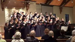 Lakeland College Choir - He Never Failed Me Yet - 4-11-13