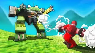 Flying Titanfall Mech Bot Mod Makes Ravenfield 100x More FUN