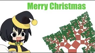 Pythagoras Christmas Tree - Fractal - Christmas 2022