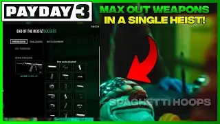 PAYDAY 3 - UNLIMITED Weapon XP Glitch! Max Out Weapons after a Single Heist!