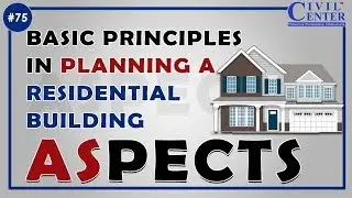 Basic Principles of Planning a Residential Building (Home or House): Aspects