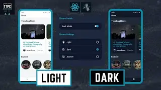 Complete Dark & Light Theme in a React Native App (Multiple Switching Methods & Saving Theme)