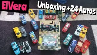 Nascar,Formula 1,Hot wheels y MAS!!! // Unboxing +24 carritos // ElVera