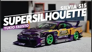 YANG INI JUGA CAKEP BANGET, MINI GT SILVIA S15 LIBERTYWALK 555