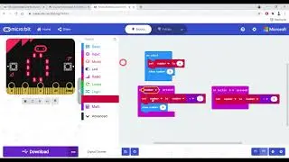 Digital Counter - BBC Micro:bit Projects 2021 + ( Python Programming)