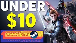 STEAM SUMMER SALE 2022 - AWESOME GAME DEALS UNDER $10!