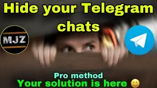 How to hide Telegram chats 🤩pro method android & iOS