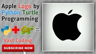 Apple Logo by Python Turtle Programming | Simple Python Project | 