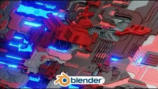 Blender - Easy Sci-Fi Landscapes (JS Placement)