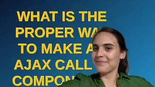 Joomla: What is the proper way to make an AJAX call in component?