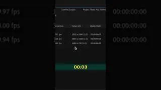 AUTO-SCALE Mixed Resolution clips! Premiere Pro Tips and Tricks! #shorts