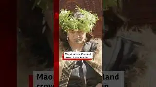 New Māori queen crowned in New Zealand. #Māori #NewZealand #BBCNews