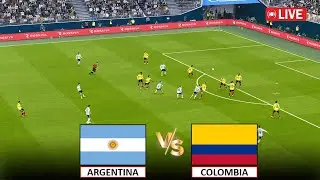 🔴LIVE : ARGENTINA vs COLOMBIA I COPA AMERICA 2024 FINAL MATCH FULL LIVE I eFOOTBALL PES 21 GAMEPLAY