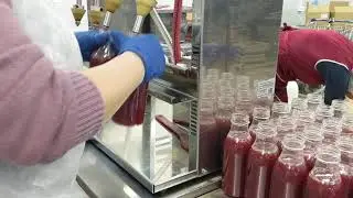 Аппарат розлива морса в Пэт бутылку. Fillermatic Gravity