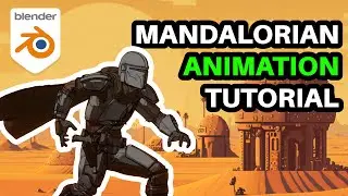 Creating an Epic Mandalorian [IDLE] Animation - Blender Animation Tutorial