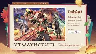 Genshin Impact 4 4 Livestream Redeemcode