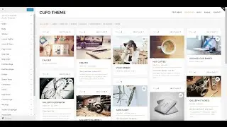 Cufo - Responsive Customizable Portfolio | Blog | Photography Wordpress Theme