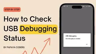 How to Check USB Debugging Status and Show Alert Dialog in Android || Kotlin || papayacoders